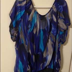 Lane Bryant top with built in camisole size 22/24